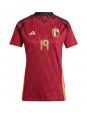 Belgien Johan Bakayoko #19 Heimtrikot für Frauen EM 2024 Kurzarm